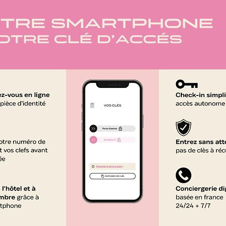 Hotel Gambettes - Entree Autonome, Reception En Ligne - Encore Mieux Limoges Zewnętrze zdjęcie